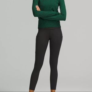 Lululemon Fast and Free High-Rise Tight 25" 
Brushed Nulux